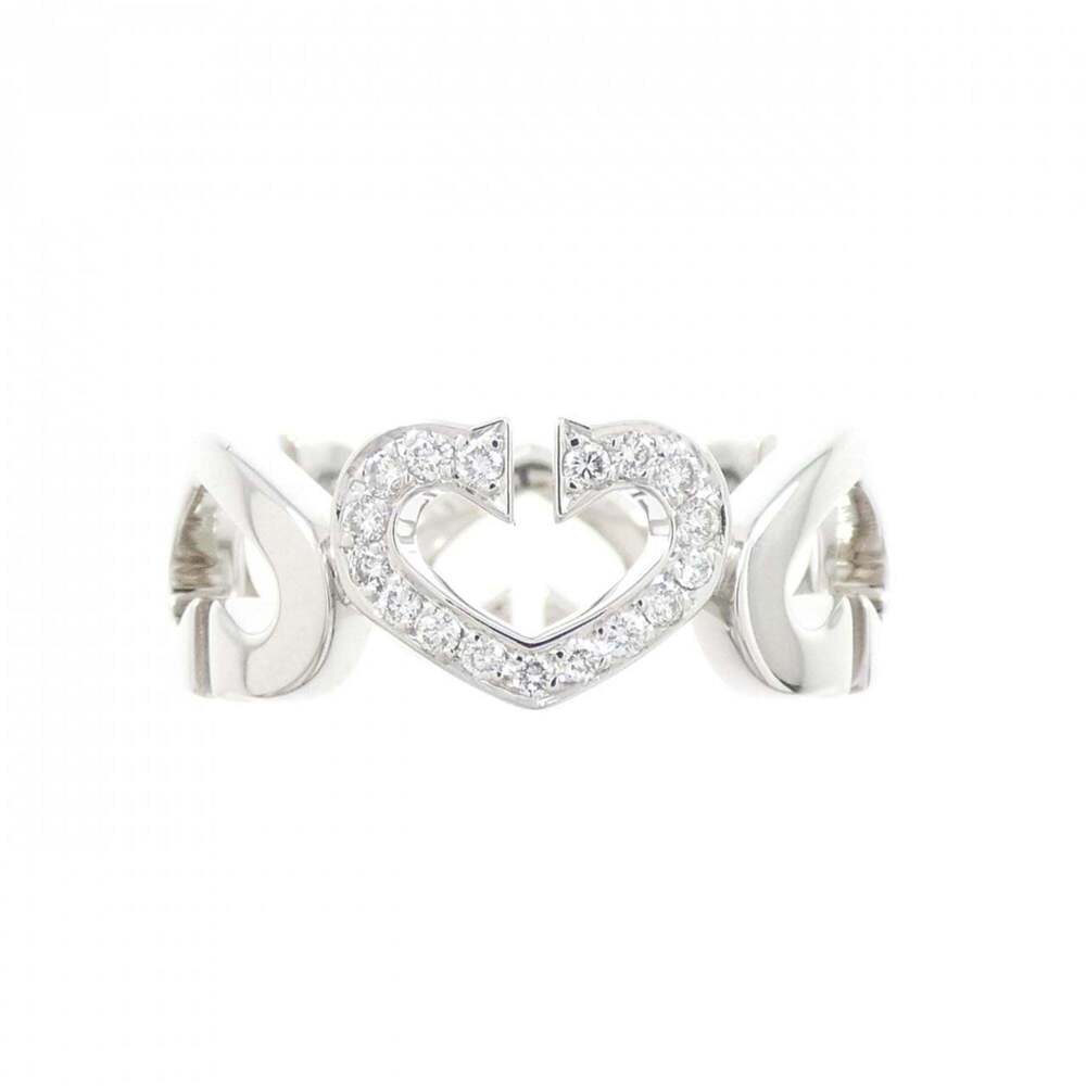 Cartier Authentic Silver Heart Ring - image 2